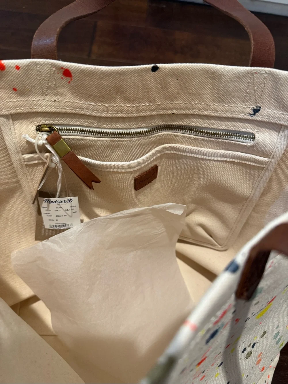 NWT madewell tote bag